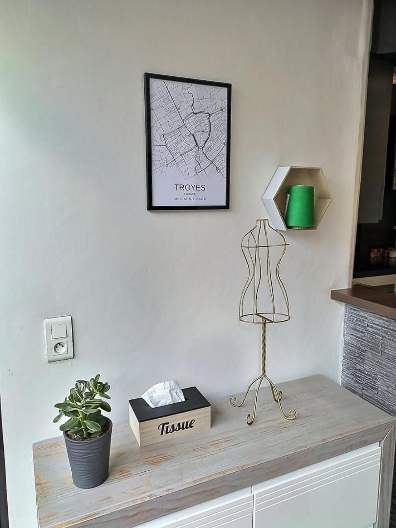 Danton | Spacieux | Wifi | Parking | Proche Centre Troyes Bagian luar foto
